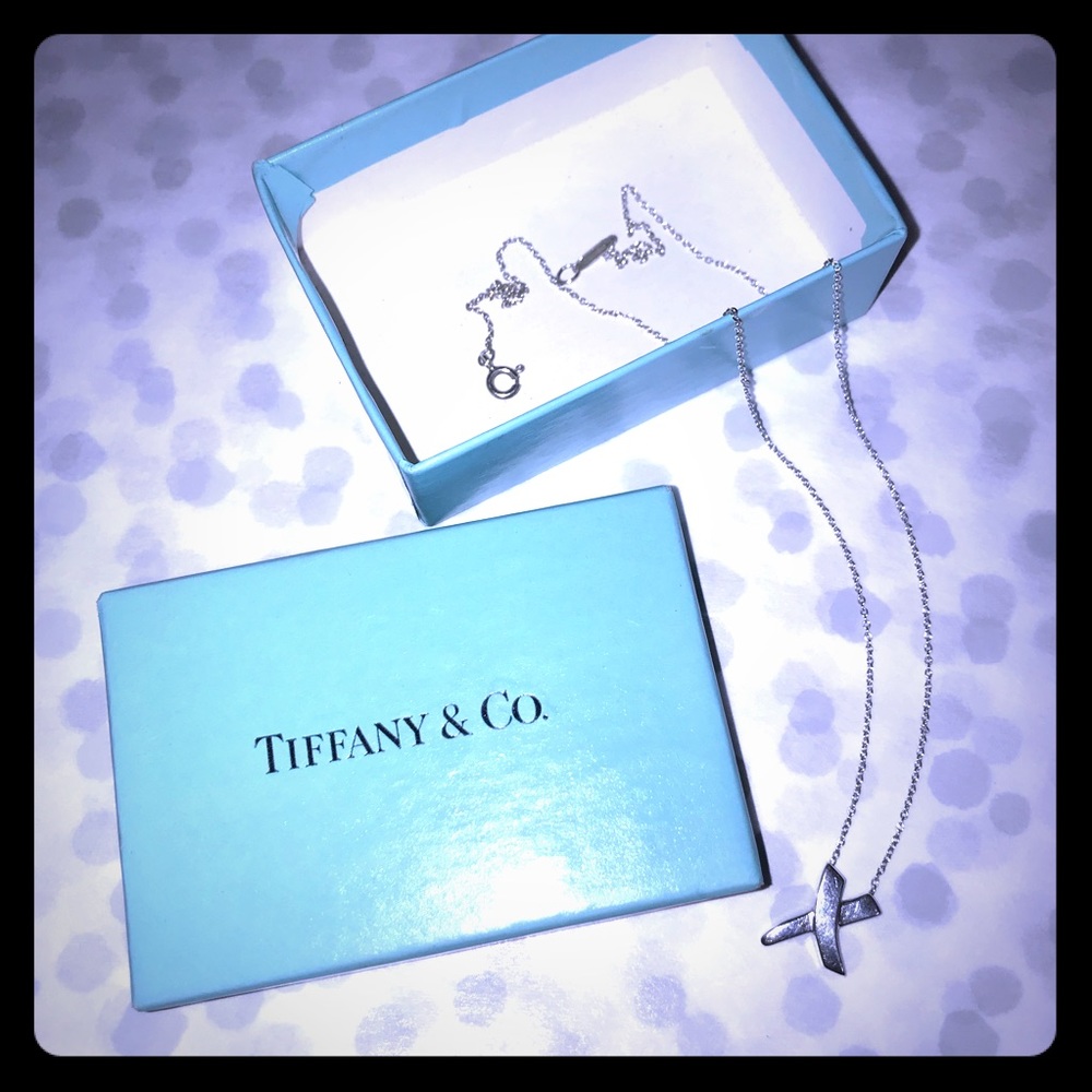 Vintage Tiffany & Co Paloma Picasso Silver X 
